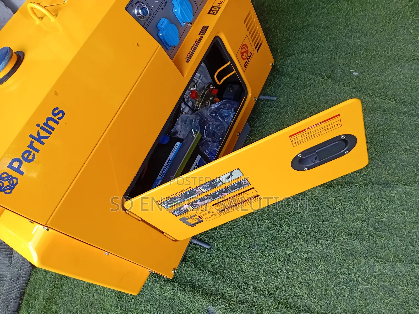 Actionable Perkins 10kva Diesel Generator Silent 50hz