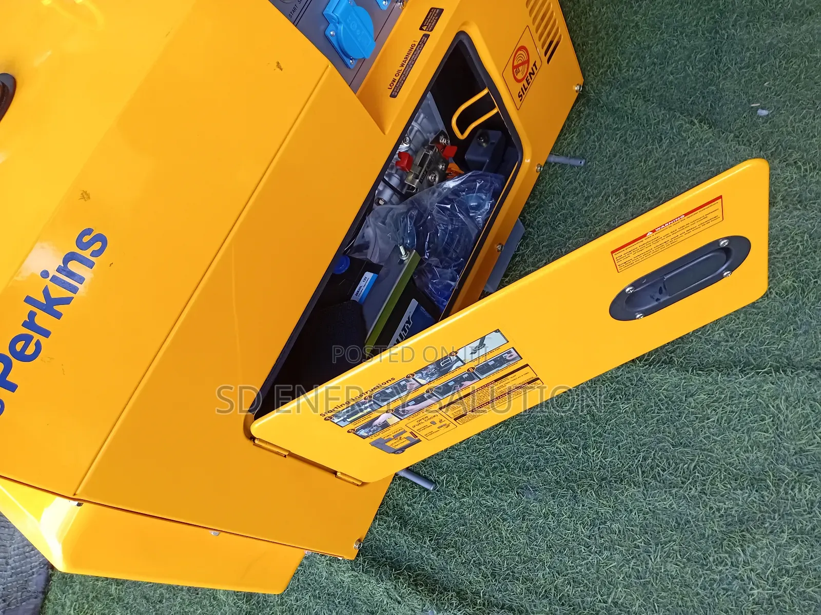 Stimulating Perkins 10kva Diesel Generator Silent 50hz