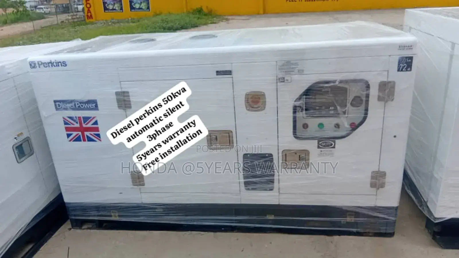 Disappear Into Energy With Perkins 50kva Plant 3phase Silent