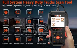 Ancel Hd601 Full System Car and Truck 12/24v Diagnostic Tool