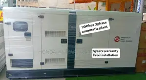 Aaa Generator Service Perkins 200kva Silent 3phase 200kva