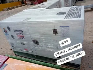 Perkins New Diesel Generator 35kva Perfect Flawless Plant