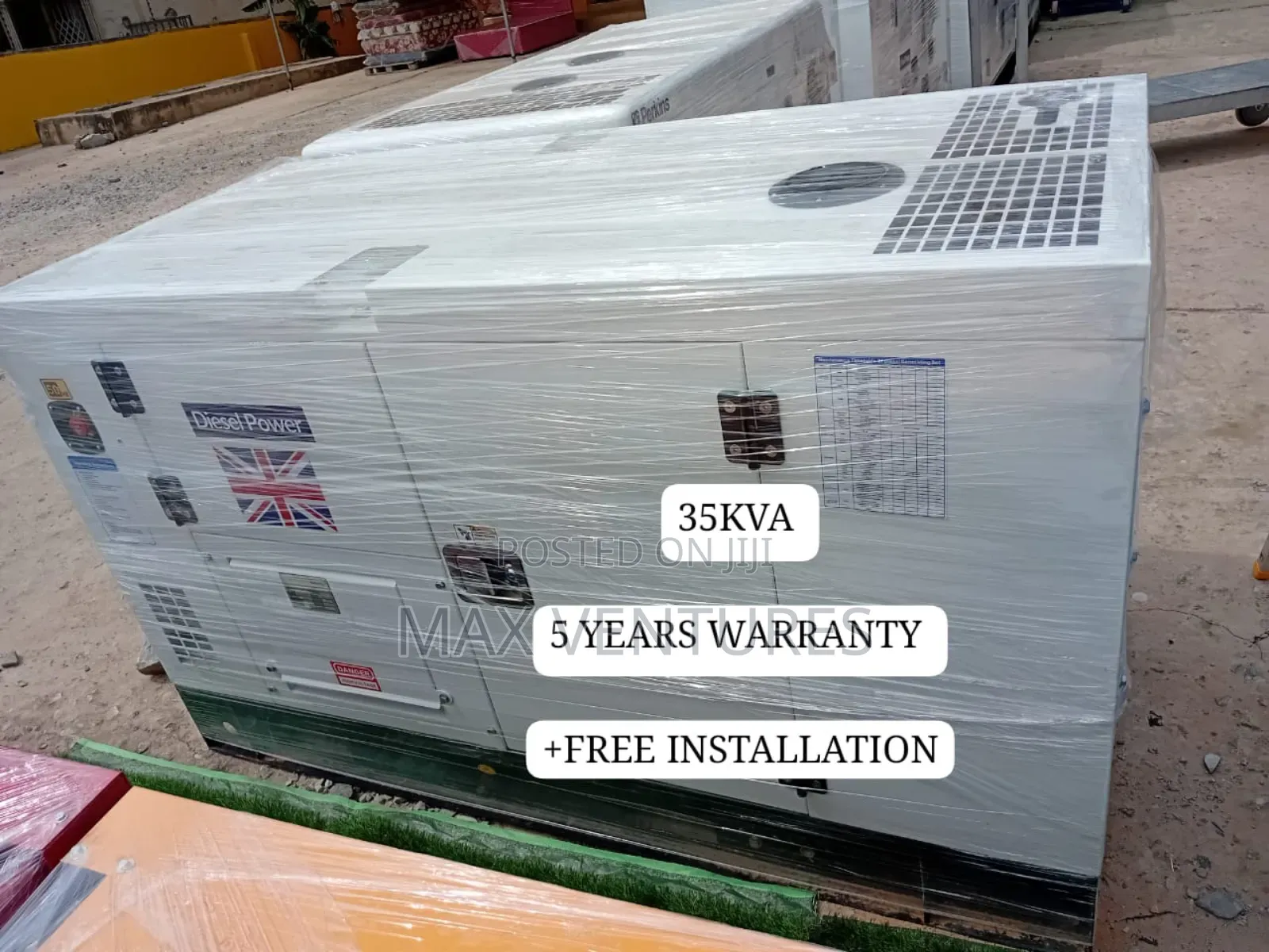 Perkins 35kva Diesel Generator Current Model Edition