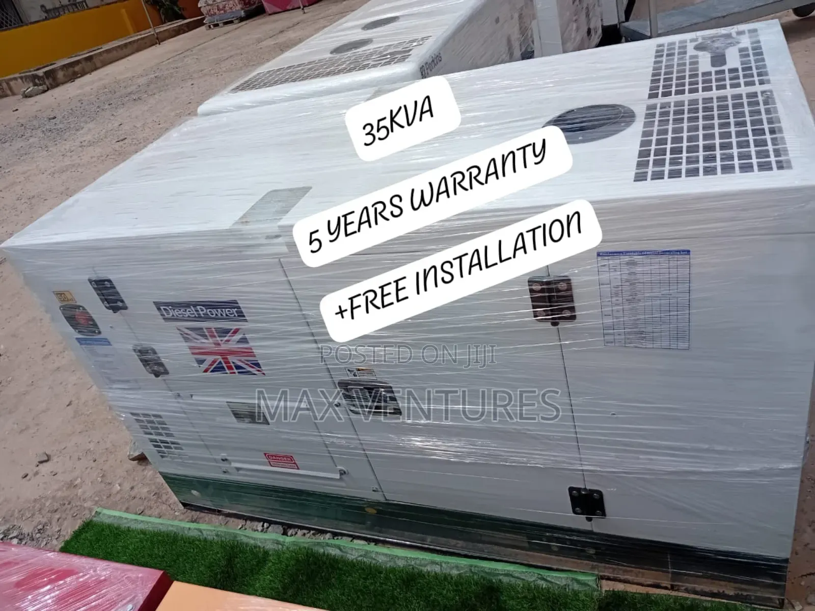 Perkins Diesel Generator 35kw Unrivaled