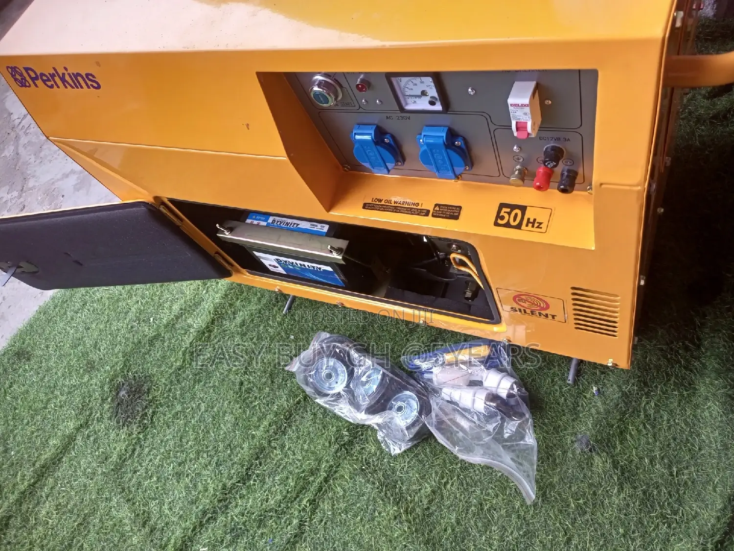 Yellow 10kva Silent Perkins Generator New Generator