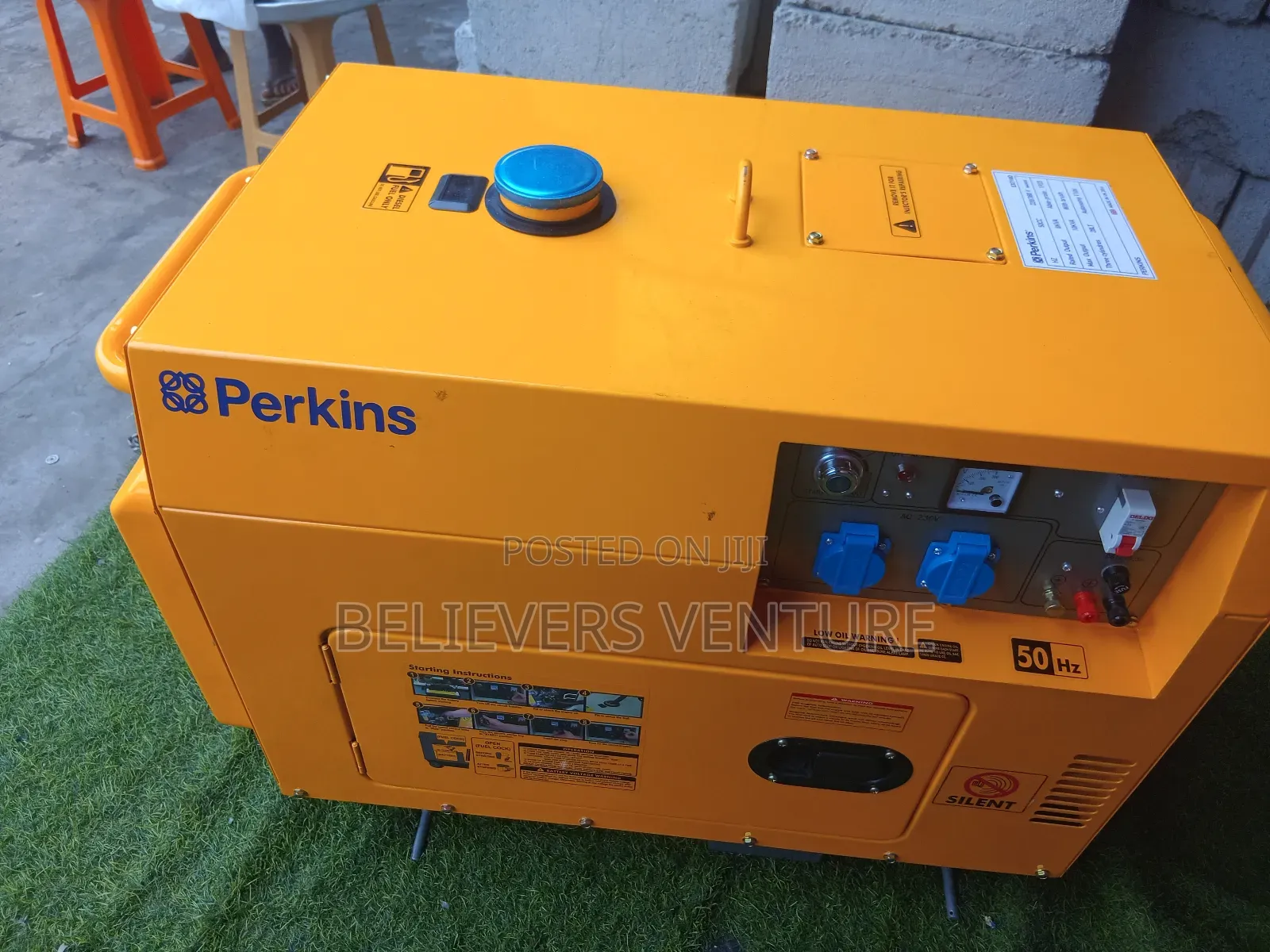 Simplistic 10kva Mini Diesel Generation Perkins Generator