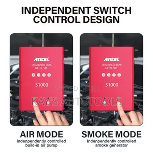 Ancel S1000 Car Evap System Smoke Leakage Detector Tester