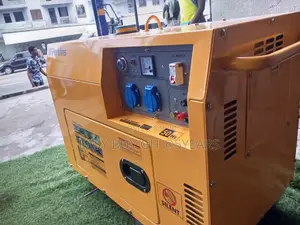 Effective 10kva Diesel Engine Geneset Yellow Perkins Geneset