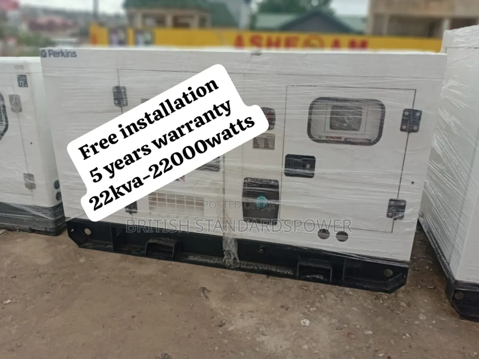 Instant Start Up Key 22kva Diesel Generator