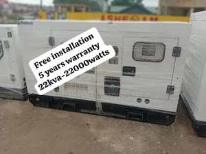 Instant Start Up Key 22kva Diesel Generator