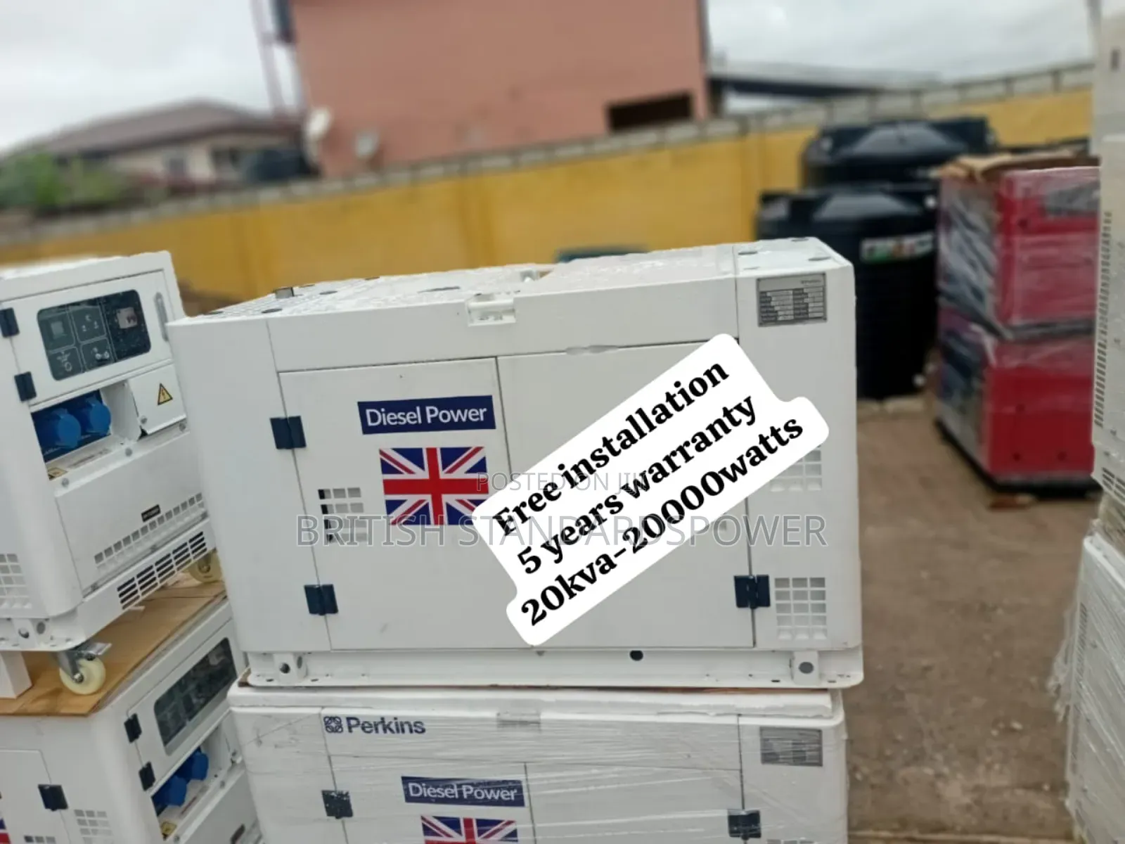 Copper Core Engine 20kva Diesel Generator