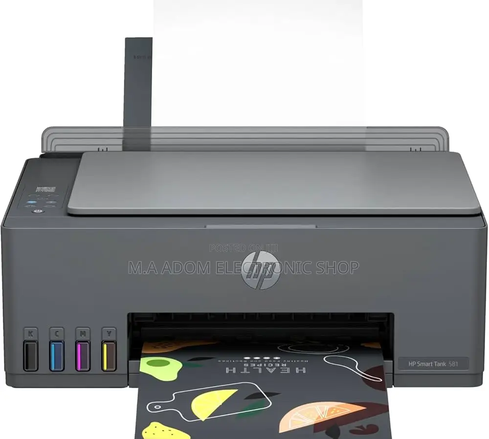Smart Tank 581 Wireless All in One Printer, Print,Scan,Copy,