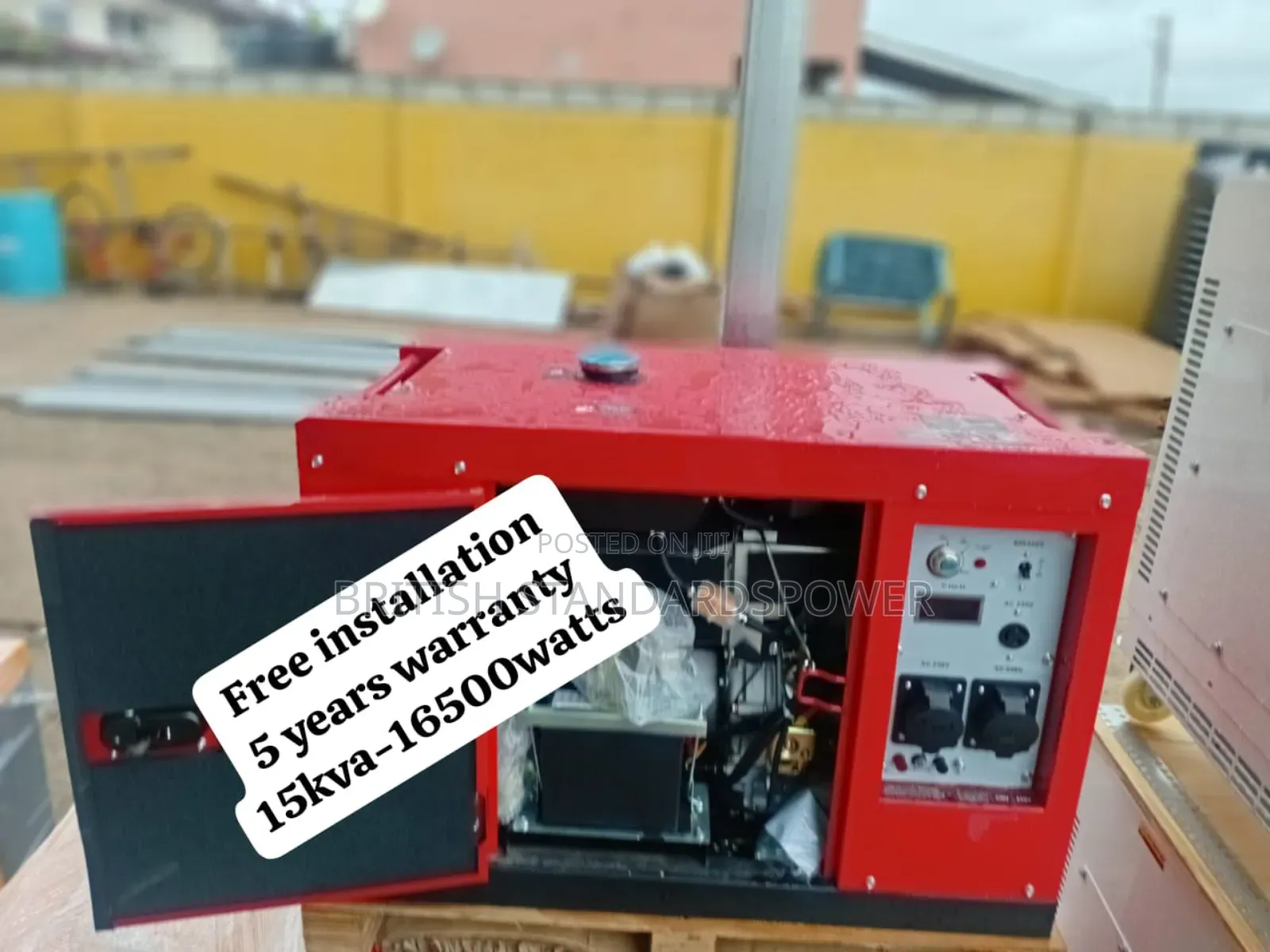 High Speed 15kva Diesel Remote Control Generator