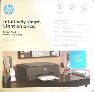 Hp Color Black/White 581 Smart Tank Printer