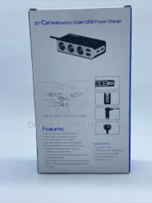 In Car Multifunction Smart Usb Power Charger