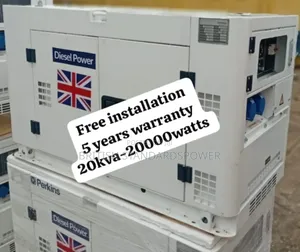 Noise Suppressed 20kva Silent Diesel Generator