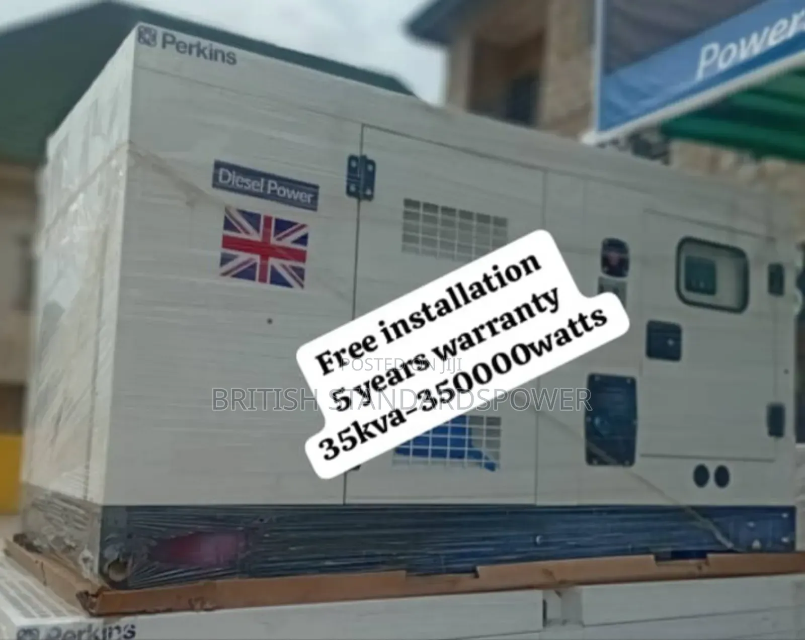 Longer Durability 35kva Silent Diesel Generator