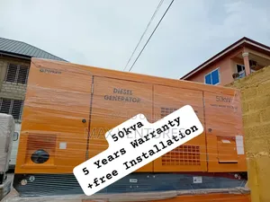50kva Yellow Diesel Powered Generator Fortitude