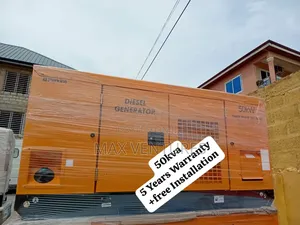 50kva Diesel Engine Perkins Yellow Strong Stability Genset