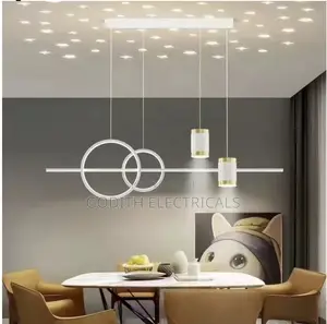 Bar Pendant Light With 3 Colors N Remote