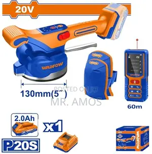 20v Cordless Tile Vibration Machine Combo Kit - Wos241185