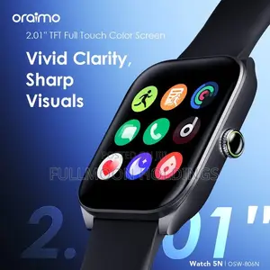 Oraimo Watch 5n 2.01'' TFT Screen Lifestyle Smart Watch