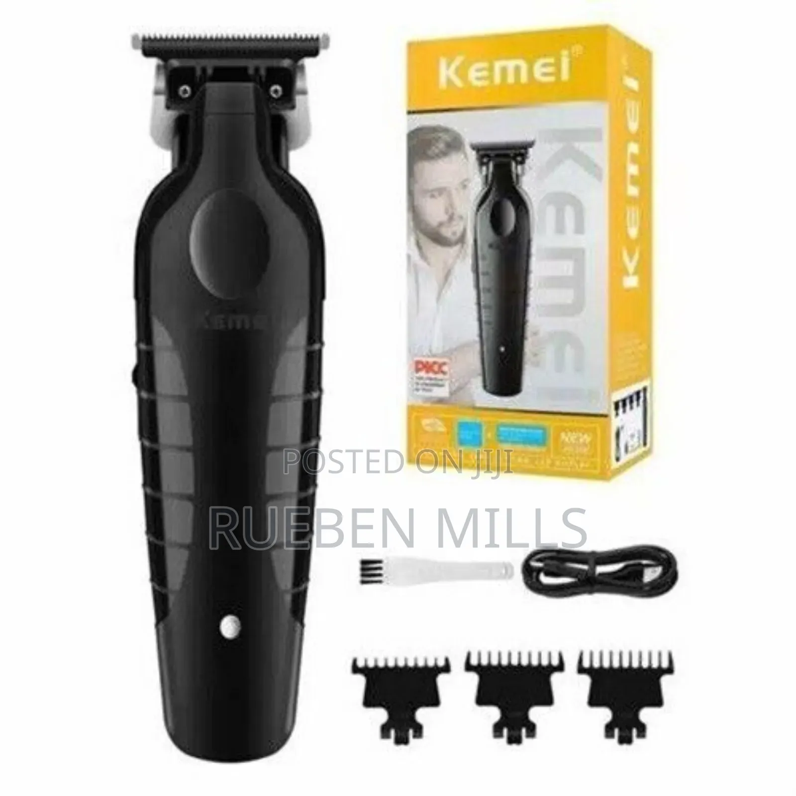 Kemei Km-2299 All Metal Body Beard Trimmer Barbering Machine