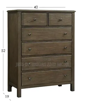 Mocha 6-Drawer Chest