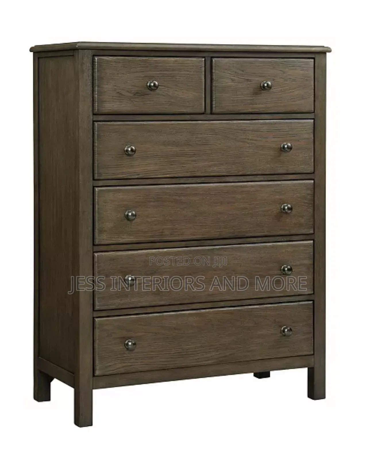Mocha 6-Drawer Chest