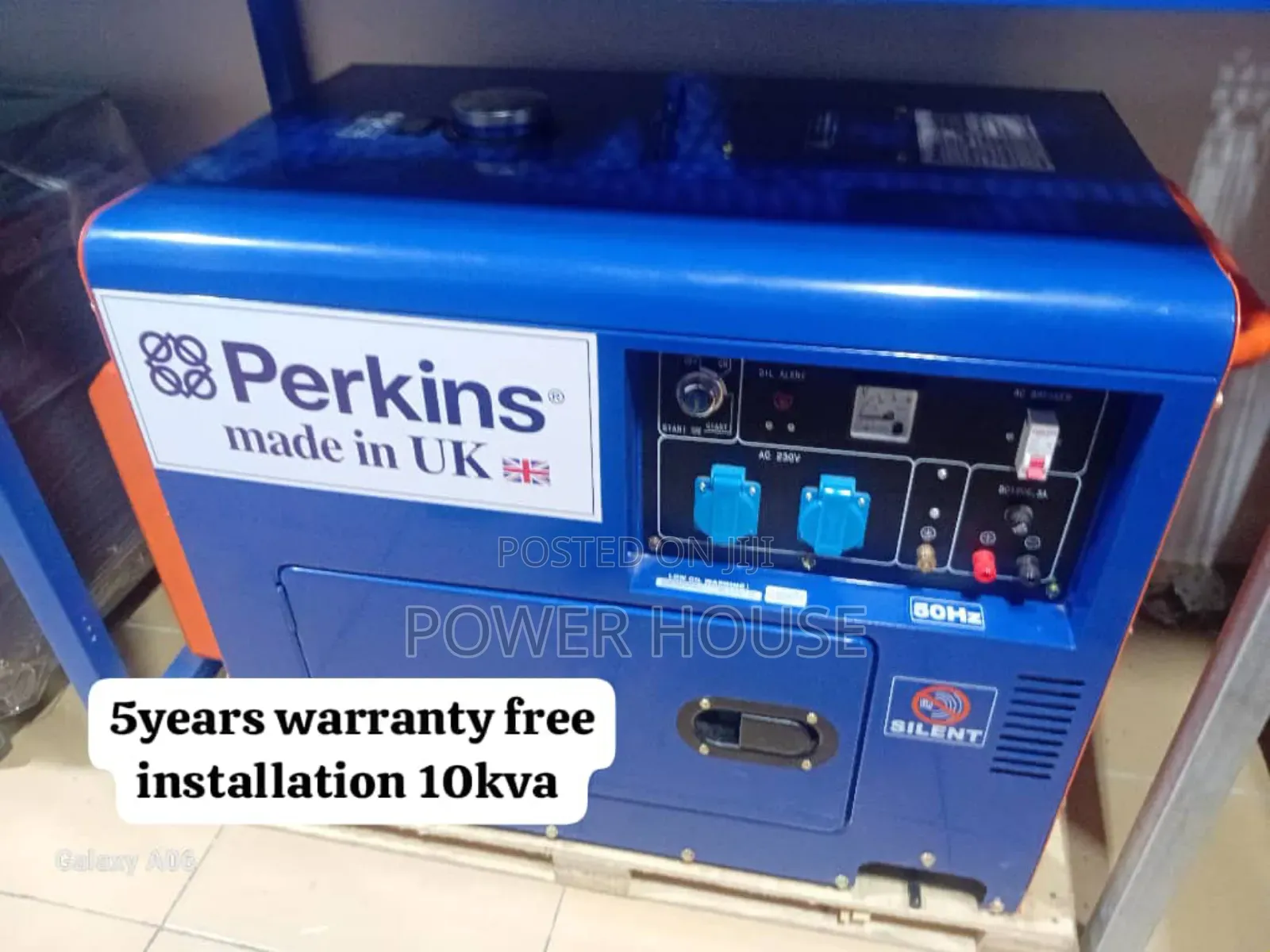 Power Ratio 10kw 13000watts Perkins Generator Diesel