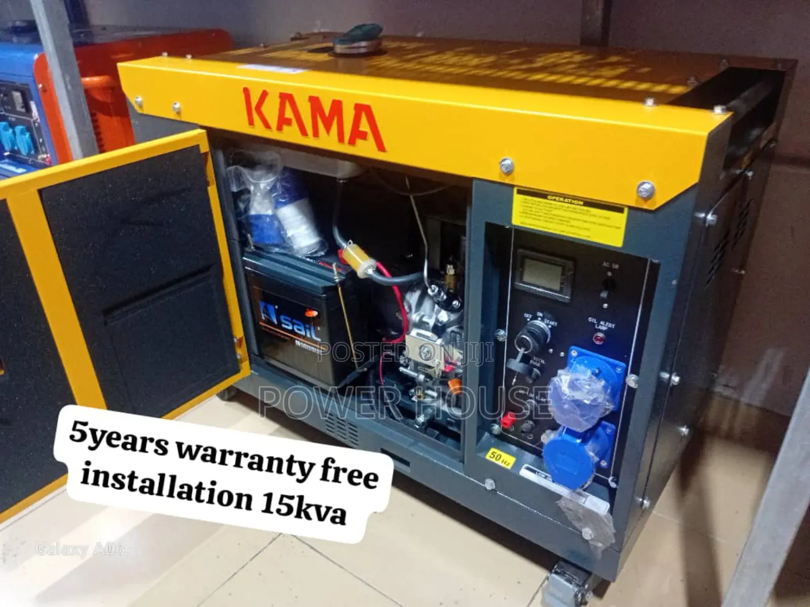 Voltara Kama Diesel Generator 15kva 16500watts