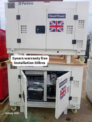Pulsefire 20kva Diesel Generator Perkins 20kva