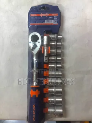Wadfow 12 PCS 1⁄2" Sockets Set