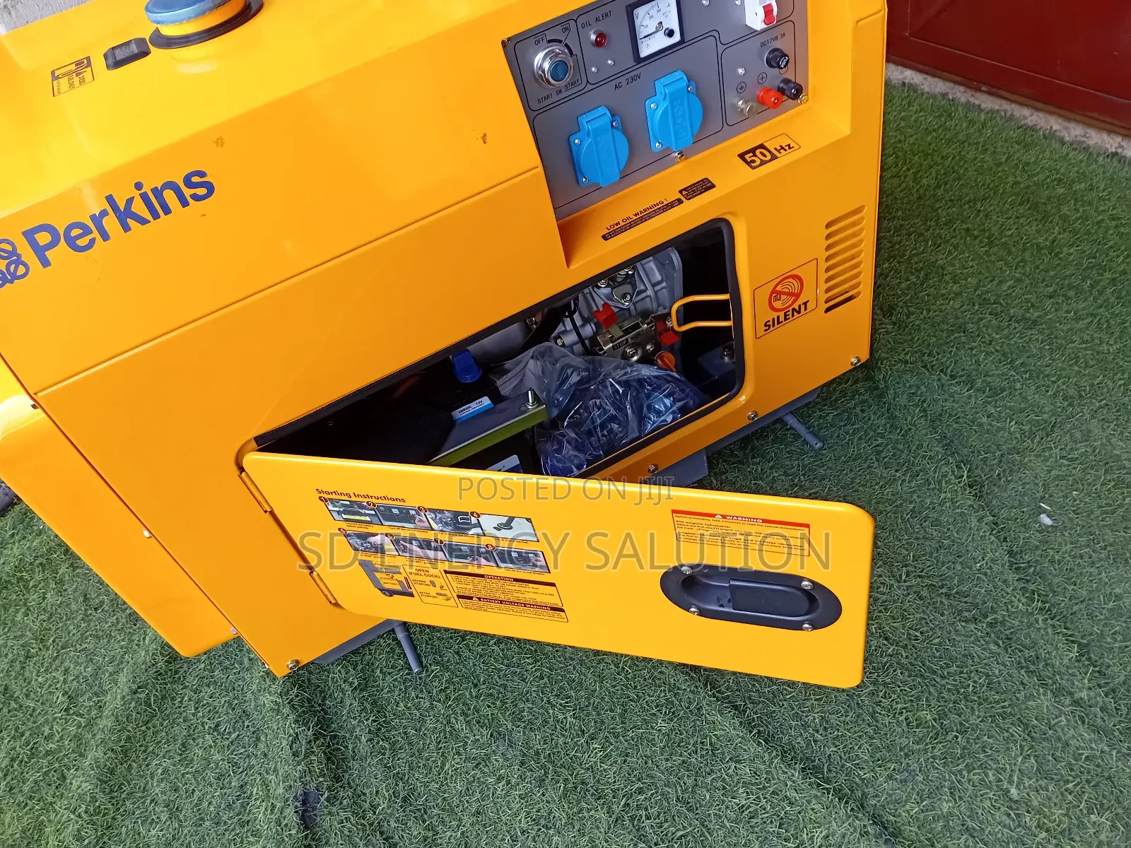 Radiant Perkins 10kva Diesel Generator Silent 50hz