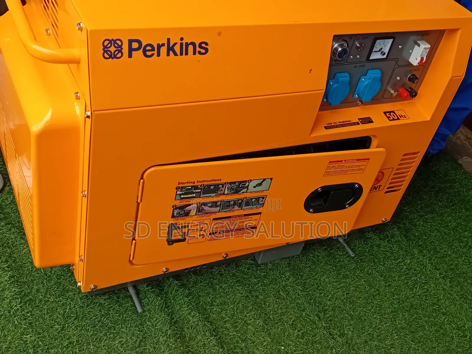 Phenomenal Perkins Generator 10kva Diesel Silent 50hz