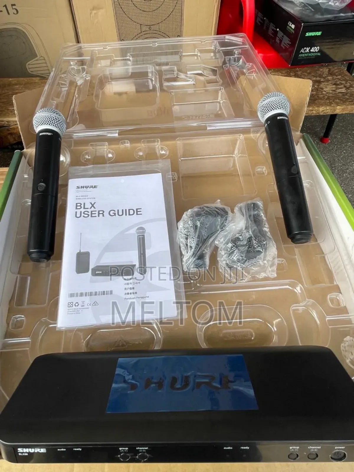 Shure Pga58 2in1 Wireless Combo Microphone