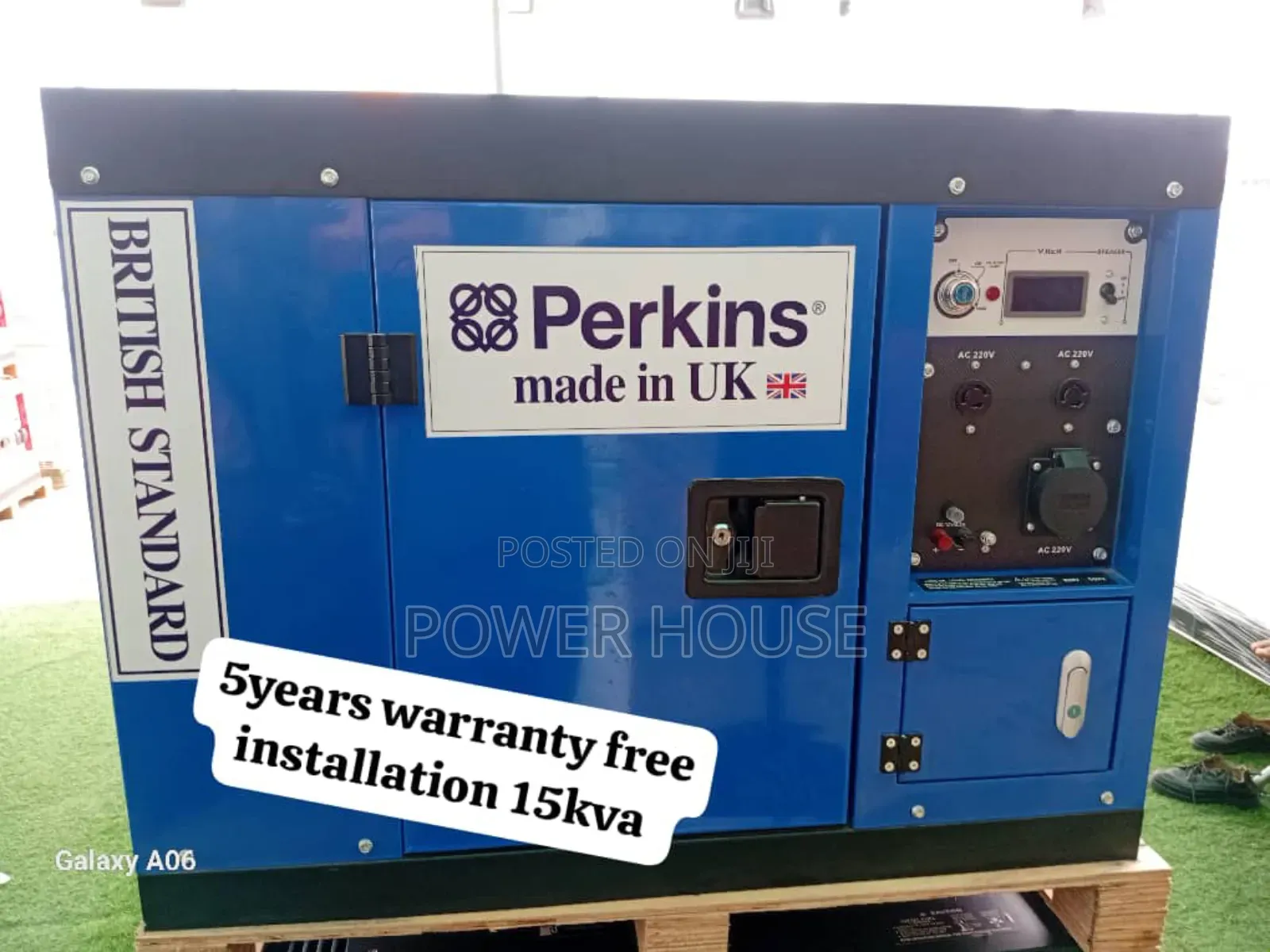Fluxium Perkins Diesel Generator 15kva Perkins