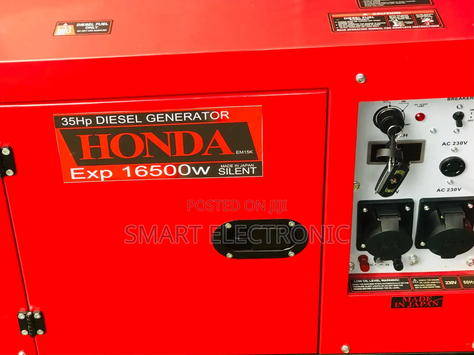 Empowering Diesel Generator Handa 15kva Remote Start Control