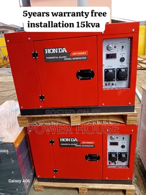 Voltech Honda Diesel Generator 15kva 16500watts