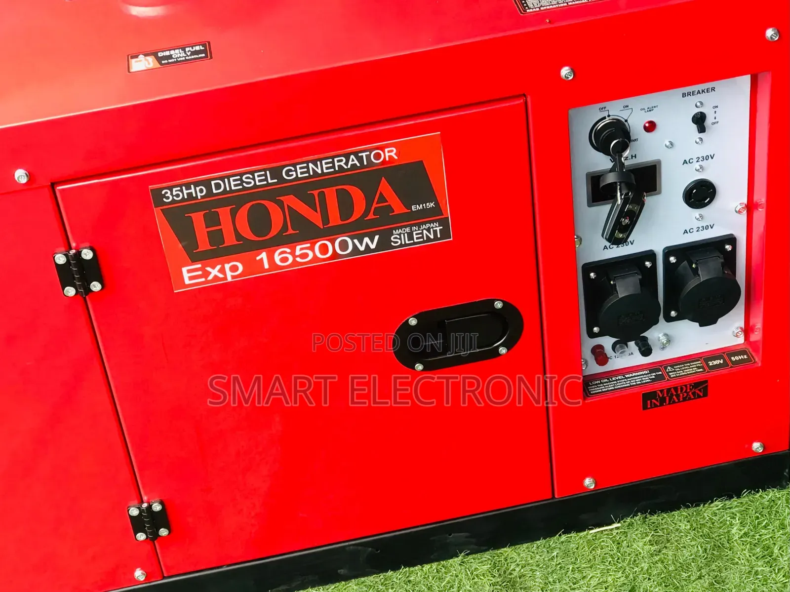 Confident Diesel Generator 15kva Honda Remote Start Control