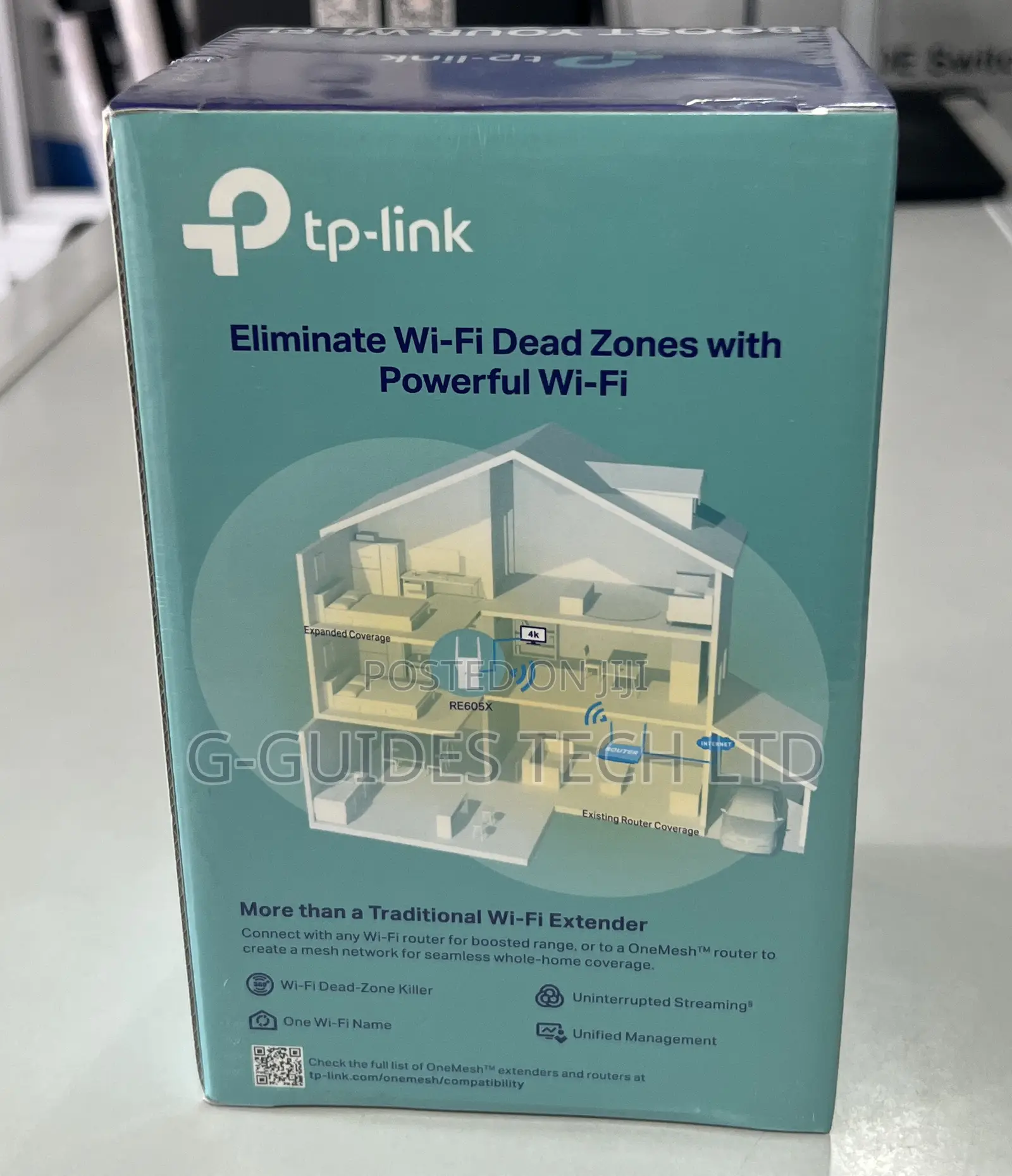 Tp-Link Ax1800 Wi-Fi 6 Range Extender Re605x