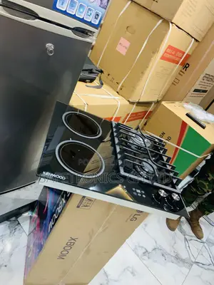 Affordable Kenwood Black 60cm 2 Electric 2 Gas Cooker
