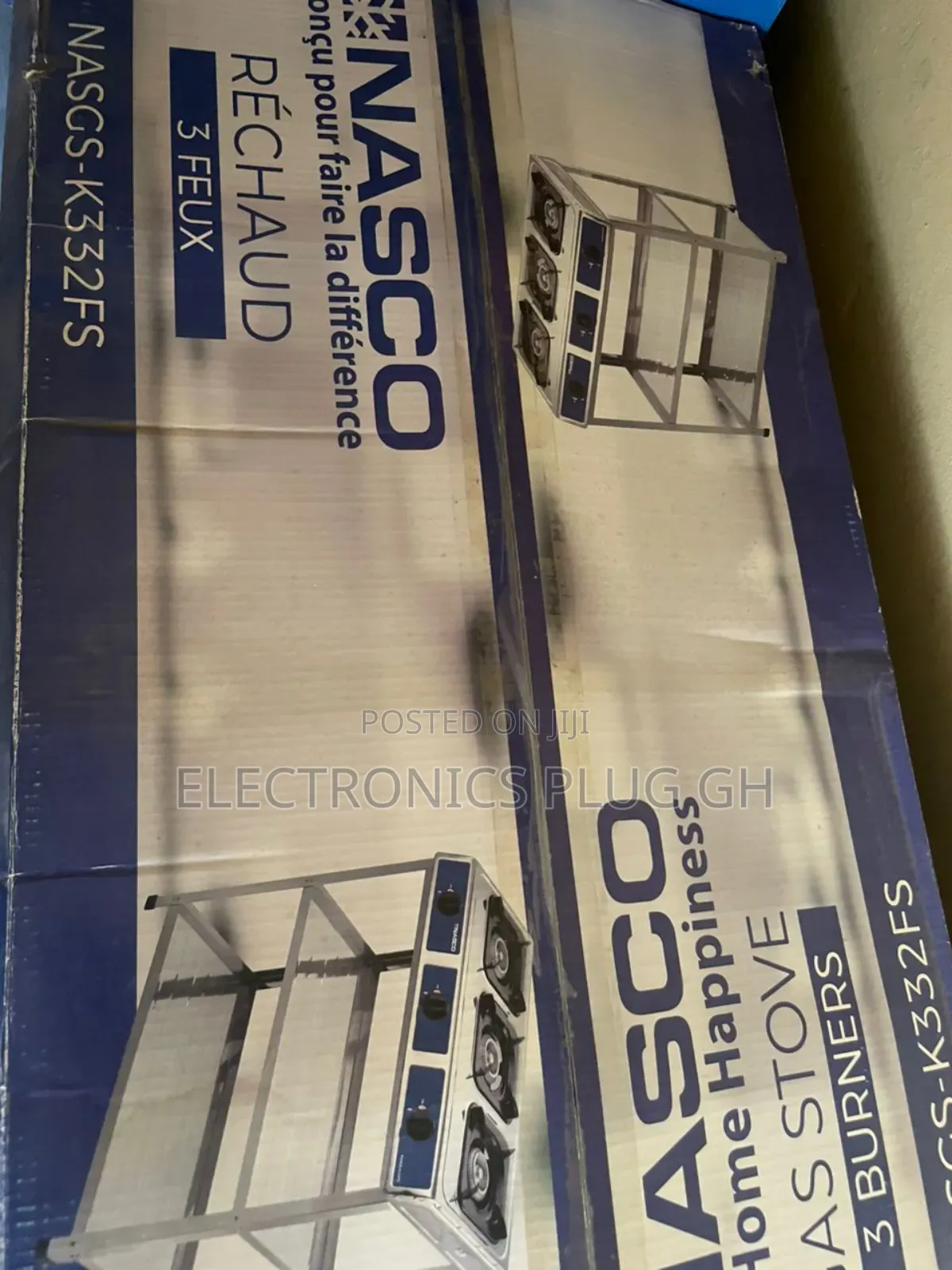 Nasco 3 Burners Gas Stove