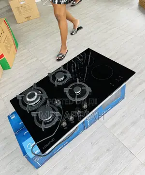 Most Reliable Kenwood 90cm 2 Electric + 4 Gas Glass Hob.
