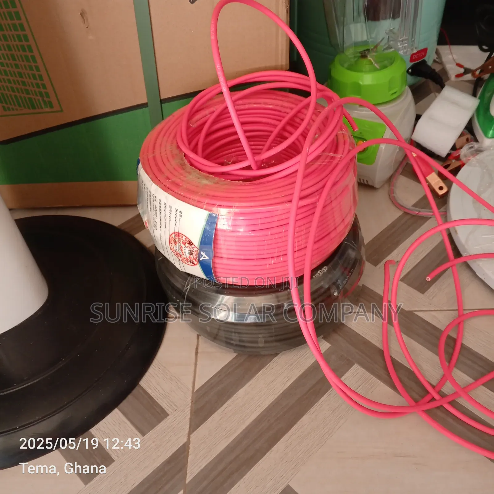 Solar Panels Cable One Coil (Pv 4m2)