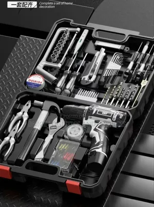 Screwdriver and Drill Toolbox (Rechargeable )