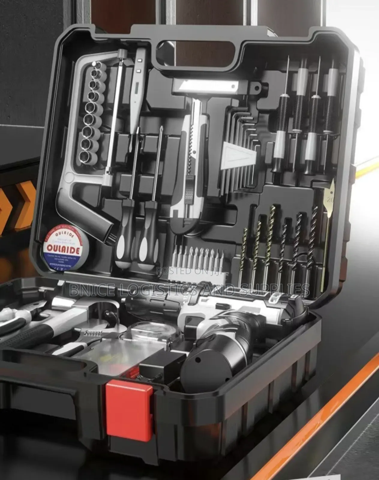 Screwdriver and Drill Toolbox (Rechargeable )