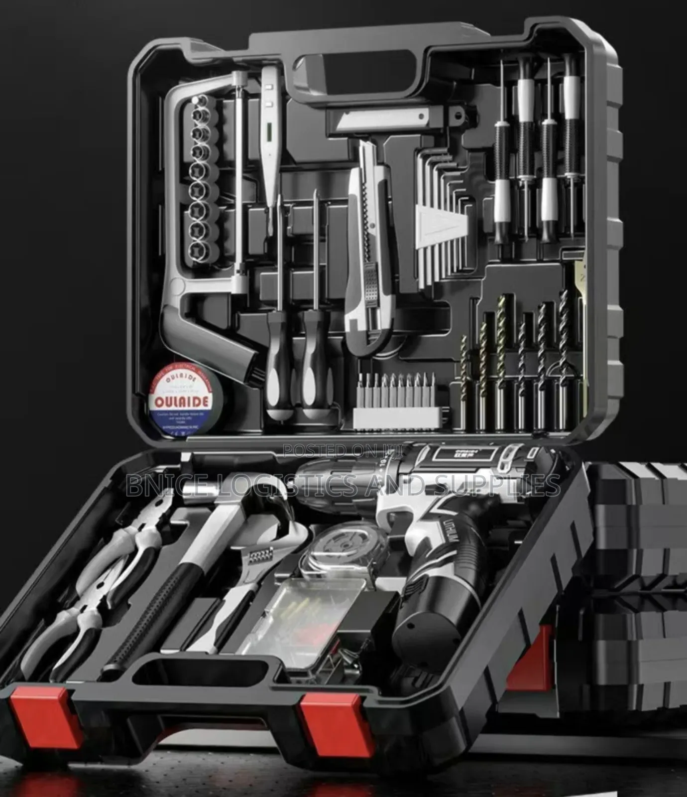 Screwdriver and Drill Toolbox (Rechargeable )