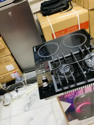 Brand New Kenwood Gas Electric 2+2 Inbuilt Black