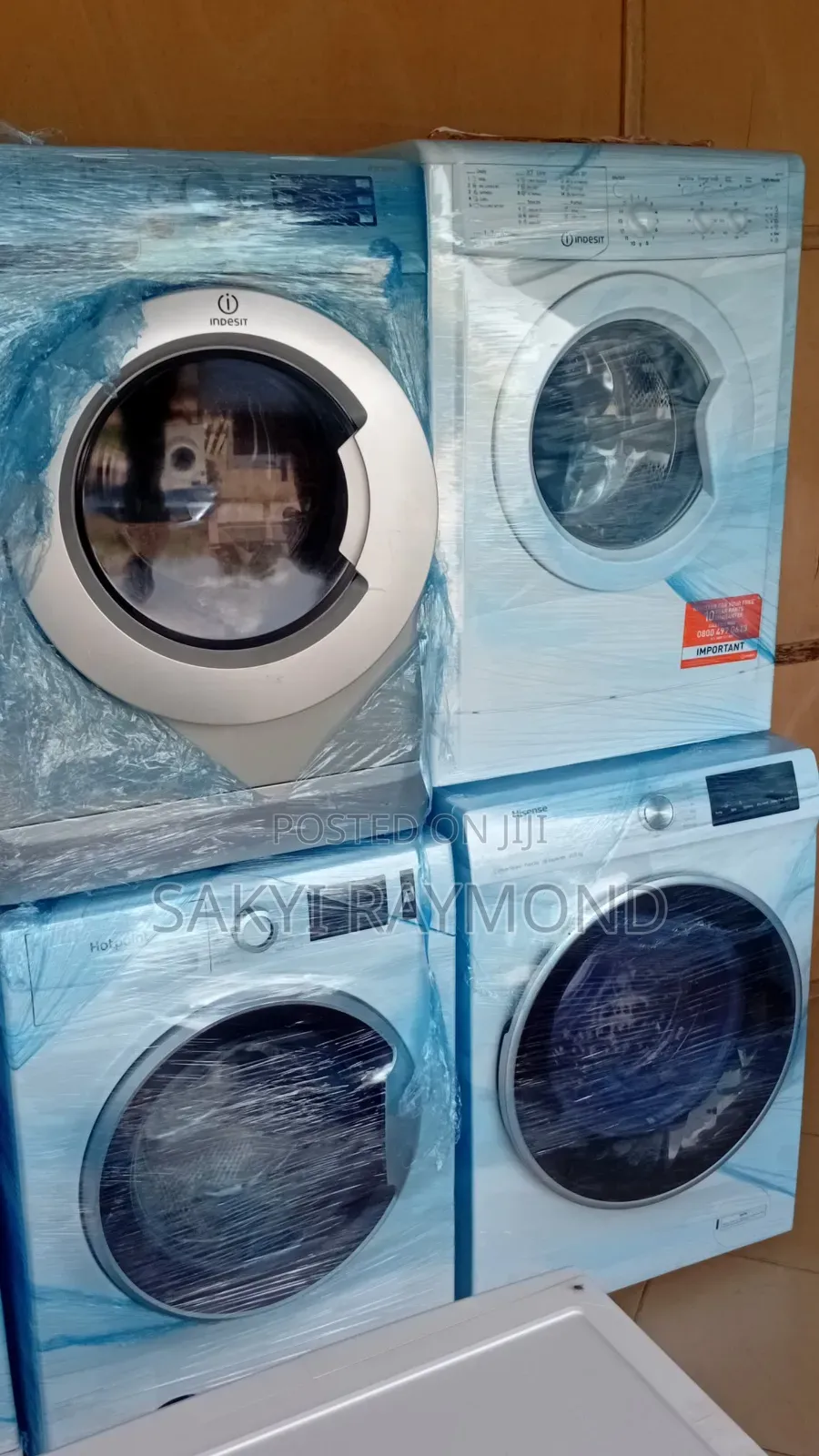 Sells and Repairs Washing Machine